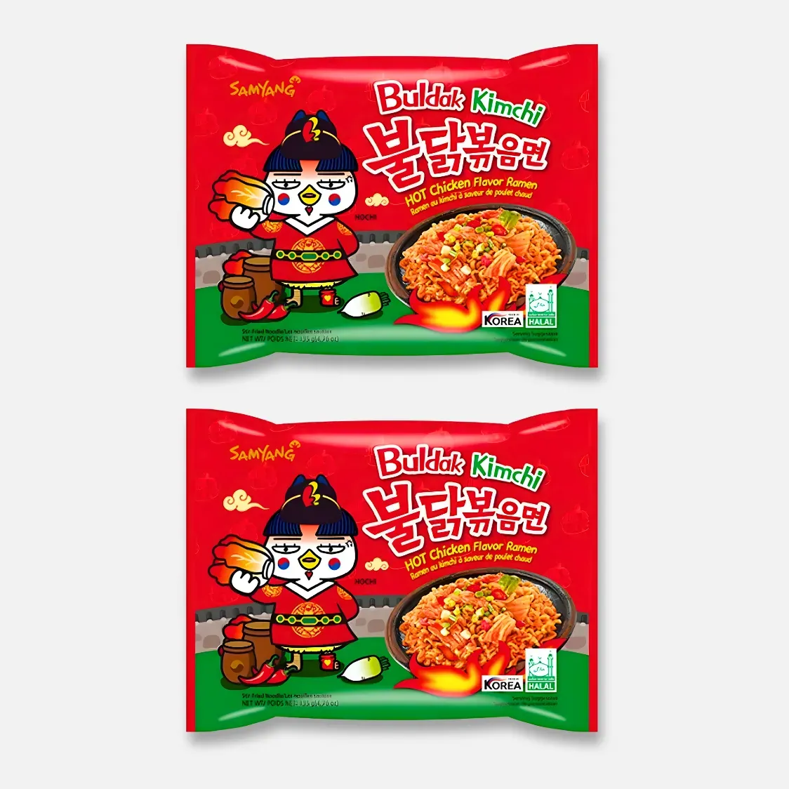 Samyang Buldak Ramen Kimchi — packaging view 3