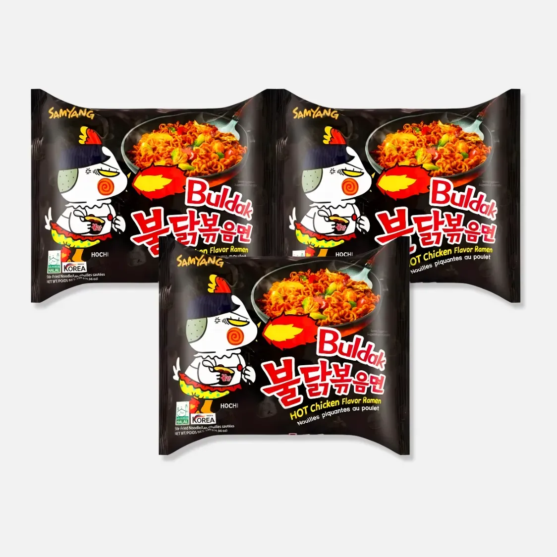 Samyang Buldak Ramen HOT Chicken Flavor | Samyang Buldak Ramen Hot Chicken Flavor — packaging view 2