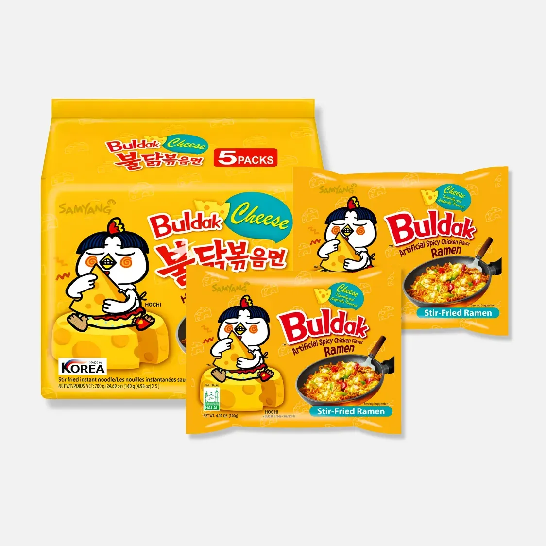 Samyang Buldak Ramen Cheese — packaging view 2