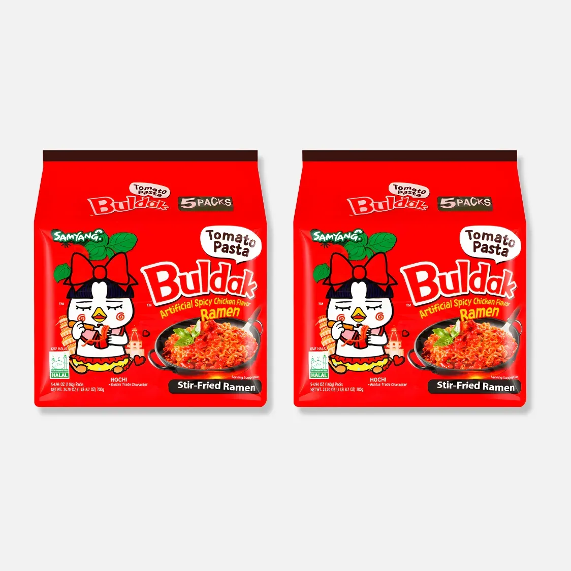 Samyang Buldak Ramen Tomato Pasta — packaging view 4