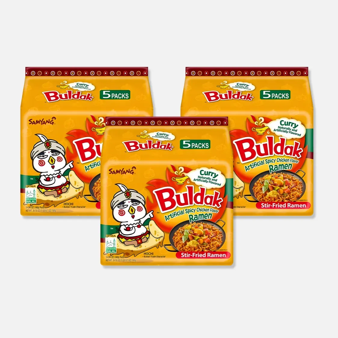 Samyang Buldak Ramen Curry — packaging view 2