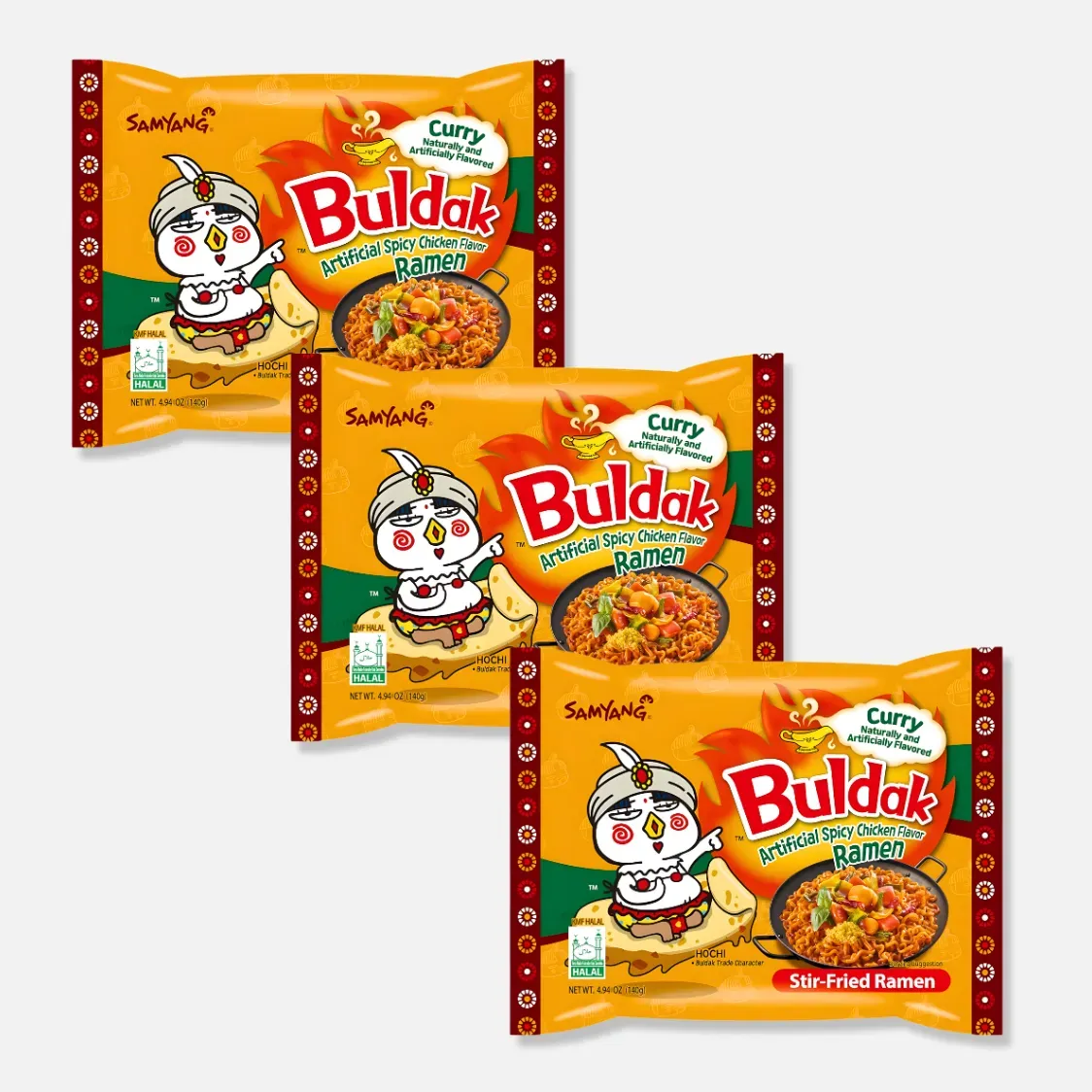 Samyang Buldak Ramen Curry — packaging view 4