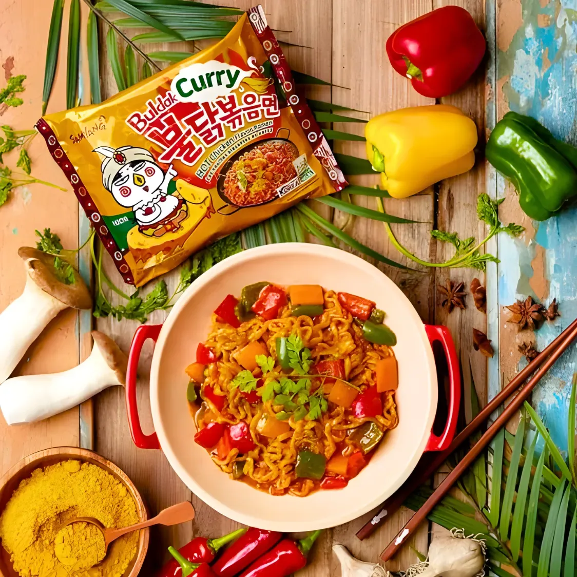 Samyang Buldak Ramen Curry — packaging view 5