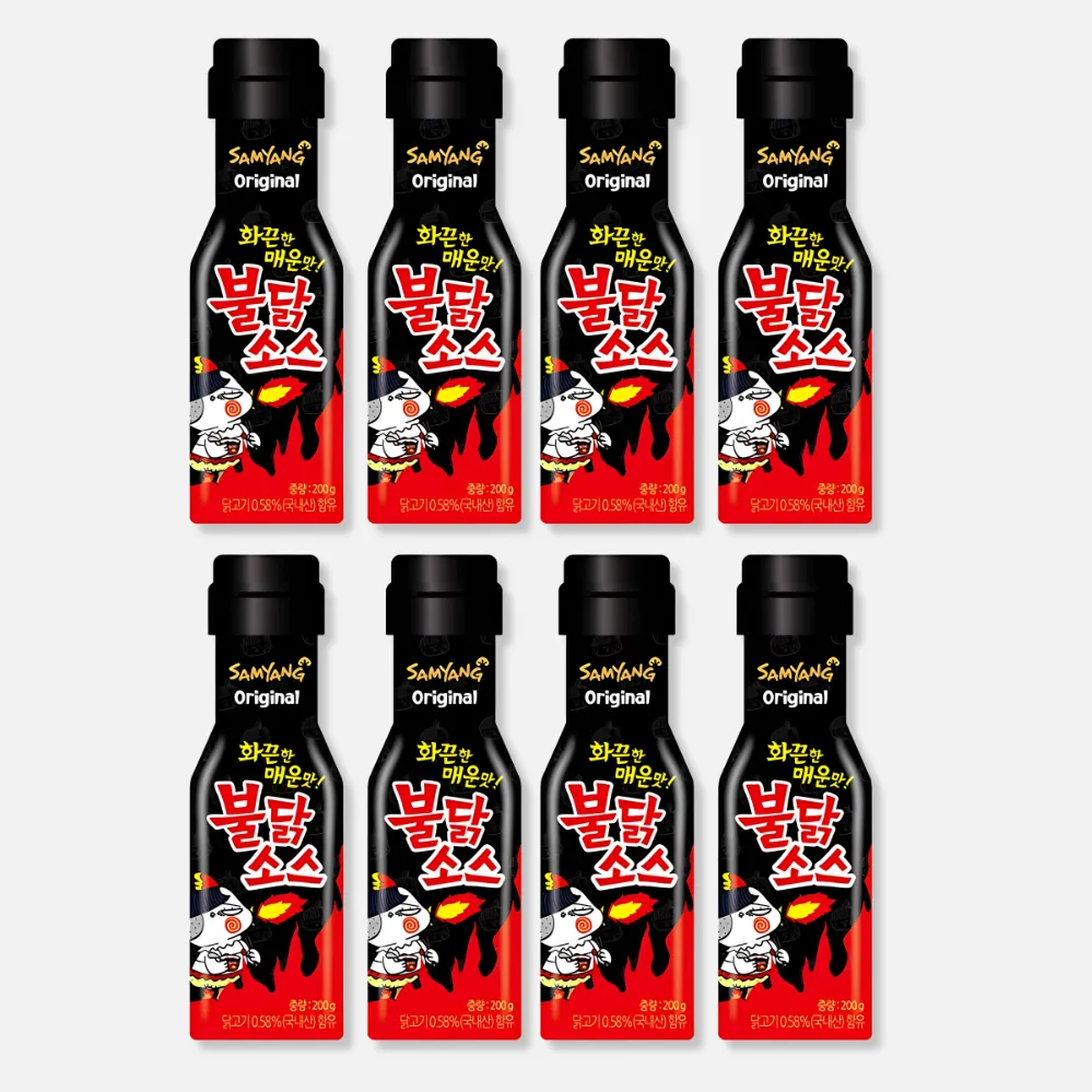 Samyang Buldak Hot Sauce Original — packaging view 3