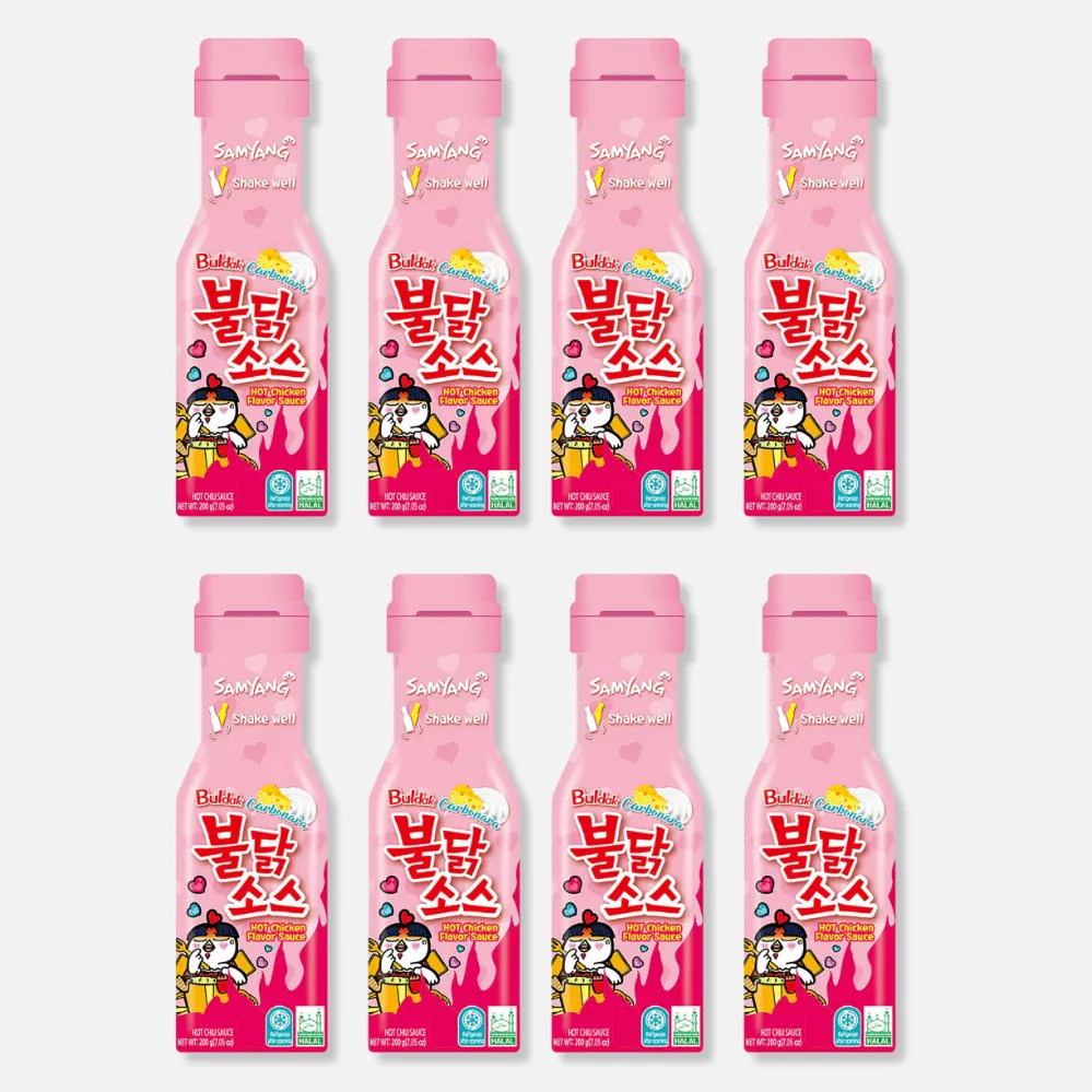 Samyang Buldak Hot Sauce Carbonara — packaging view 3
