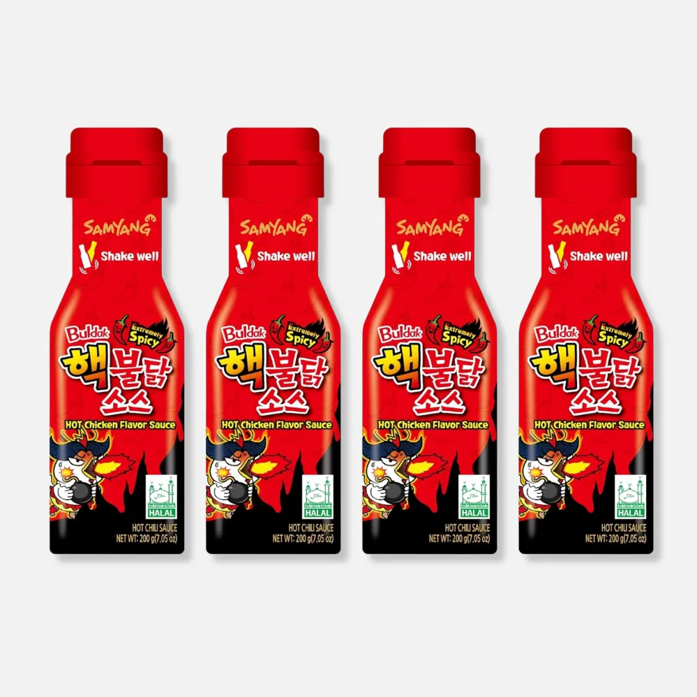 Samyang Buldak Hot Sauce Extremely Spicy — packaging view 2