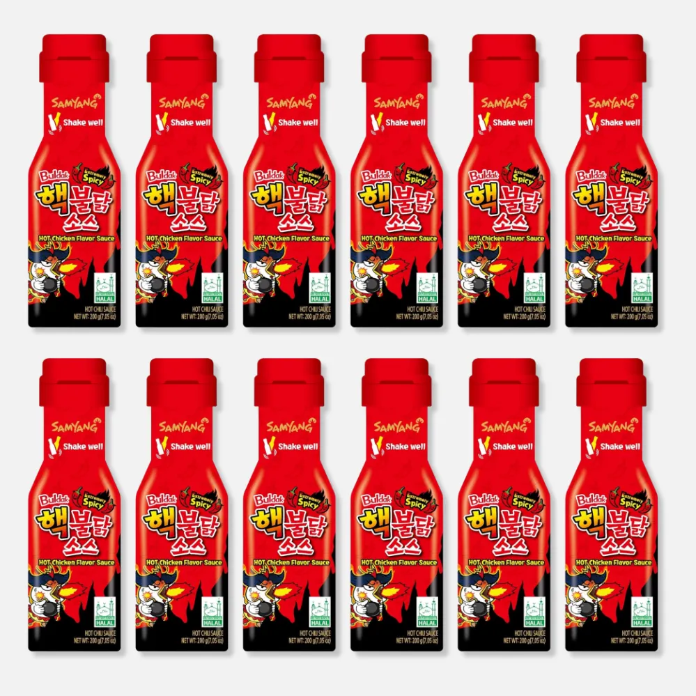 Samyang Buldak Hot Sauce Extremely Spicy — packaging view 3
