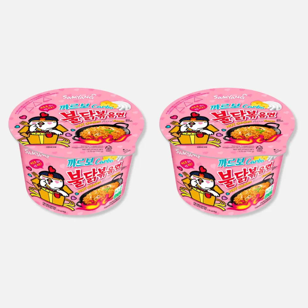 Samyang Buldak Ramen Carbonara Big Bowl — packaging view 2