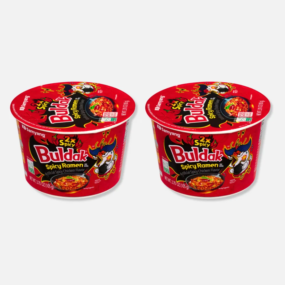 Samyang Buldak x2 Spicy Big Bowl — packaging view 2