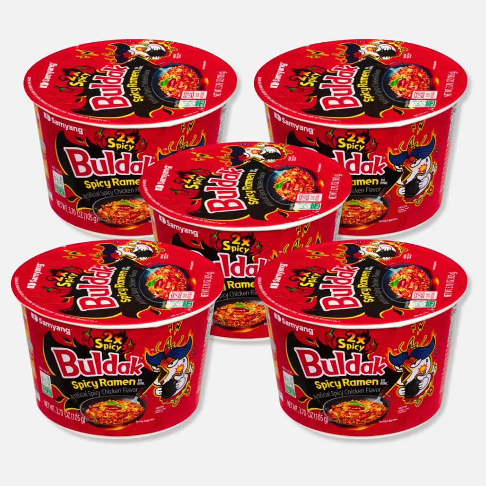 Samyang Buldak x2 Spicy Big Bowl — packaging view 4