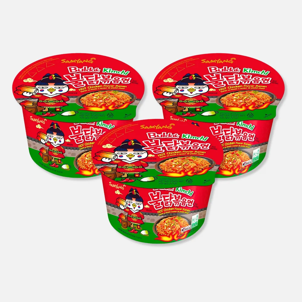 Samyang Buldak Ramen Kimchi Big Bowl — packaging view 2