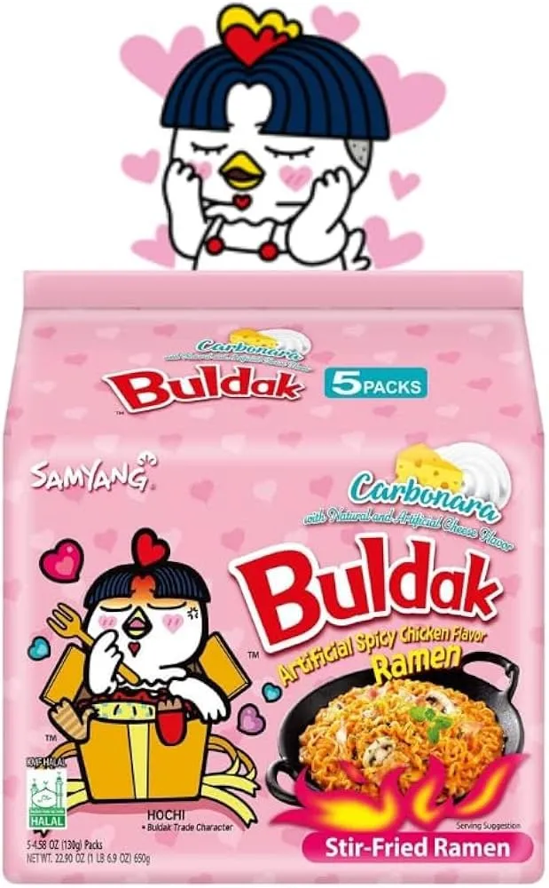 Samyang Buldak Ramen Carbonara — packaging view 3