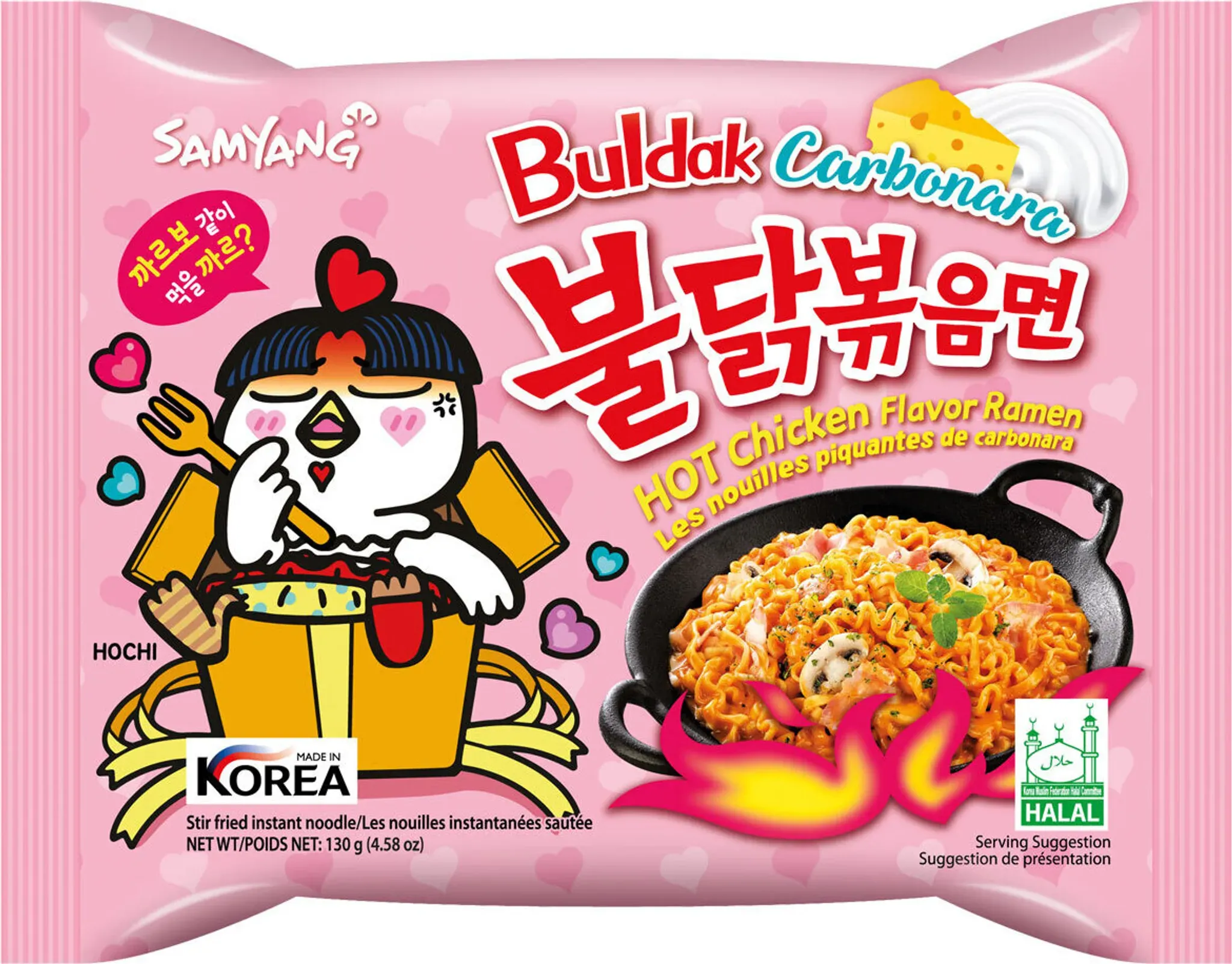 Samyang Buldak Ramen Carbonara — packaging view 2